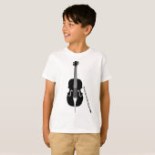 T-shirt Basse double - Noir (Devant entier)