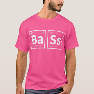 T-shirt Basse Éléments périodiques Aimer Pêche Premium