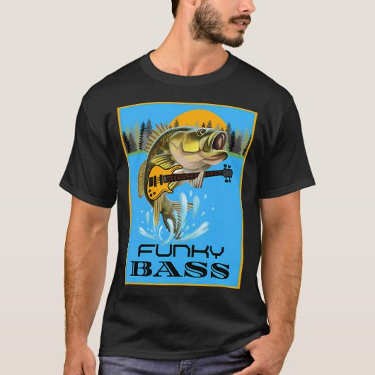 T-shirt Basse funky (Devant)