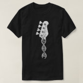 T-shirt Basse Guitare Lecteur Bhelp Chemise ADN Guitare Ba (Design devant)