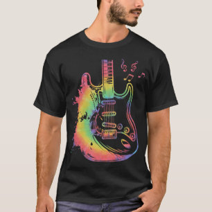 T-shirt Basse Guitare Lecteur Musique Guitariste Musicien