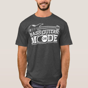T-shirt Basse Guitare Mode OnMusicien Basse Lecteur Guitar