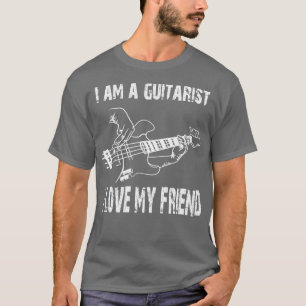 T-shirt Basse Guitare Musique Im Guitariste Musicien I Lov