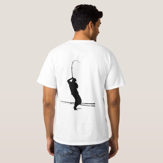 T-shirt basse rayée (Dos entier)