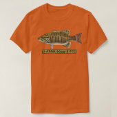 T-shirt Basse Smallmouth (Design devant)