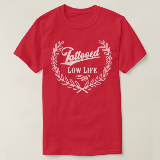 T-shirt Basse vie tatouée (Design devant)