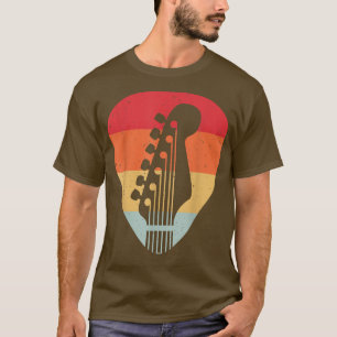 T-shirt Basse vintage Guitariste Onglet de guitare de bass