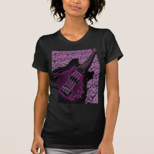 T-shirt basse violette