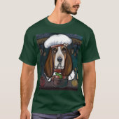 T-SHIRT BASSET HOUND (Devant)