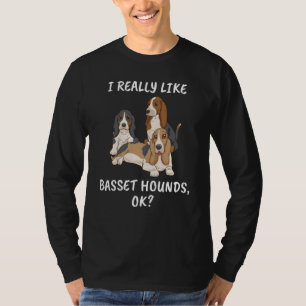 T-shirt Basset Hound Cadeau Hommes Amoureux des chiens Chi