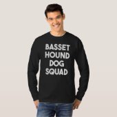 T-shirt Basset Hound Dog Lover Funny - Basset Hound Dog Sq (Devant entier)