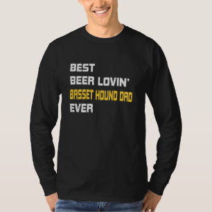 T-shirt Basset Hound meilleure bière aimer Basset Hound Pa