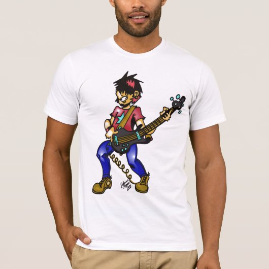 T-shirt bassiste (Devant)