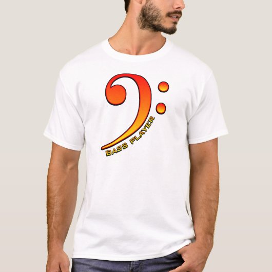 T-shirt Bassiste (clef) (Devant)