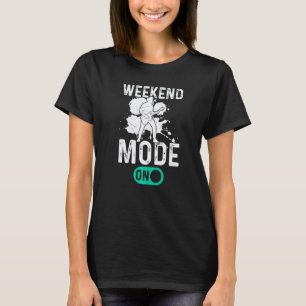 T-shirt Bassiste Joueur de basse Mode week-end activé