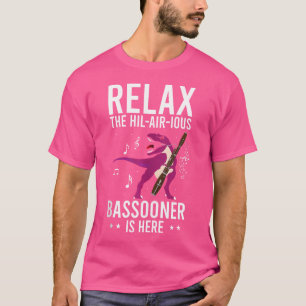 T-shirt Basson Reed Pour Bassoonist Et Bassoon Orchestra