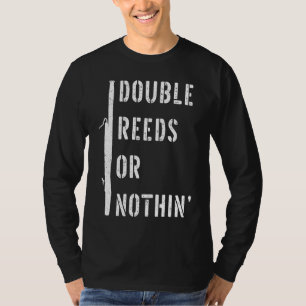 T-shirt Bassoniste Double anche ou rien Basson