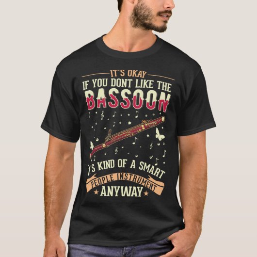 T-shirt Bassoon Bassoon Player (Devant)