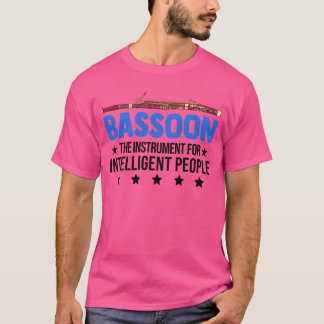 T-shirt Bassoon Instrument For Smart People Bassoonist vin