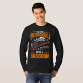 T-shirt Bassoon Man Bassoon Player Bassoonist (Devant entier)