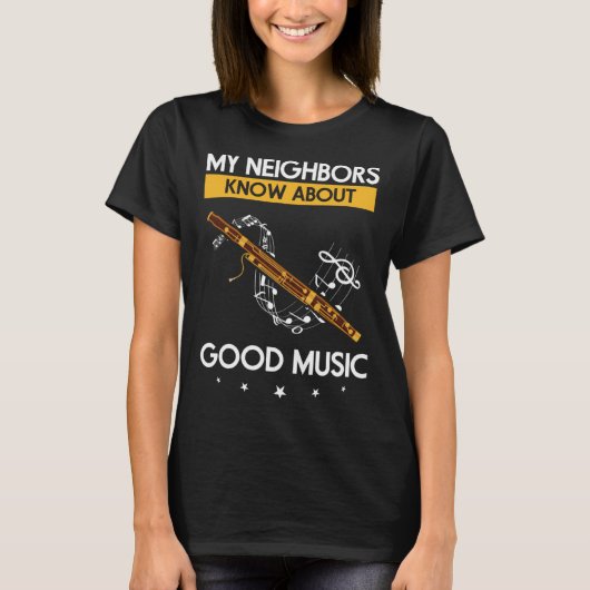 T-shirt Bassoon Orchesta Quote for Bassoon Player 1 (Devant)