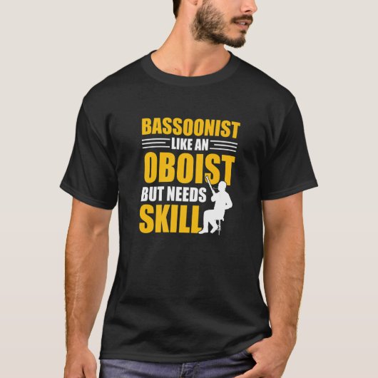 T-shirt Bassoonist Bassoon Player (Devant)