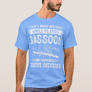 T-shirt Bassooniste jouant au basson