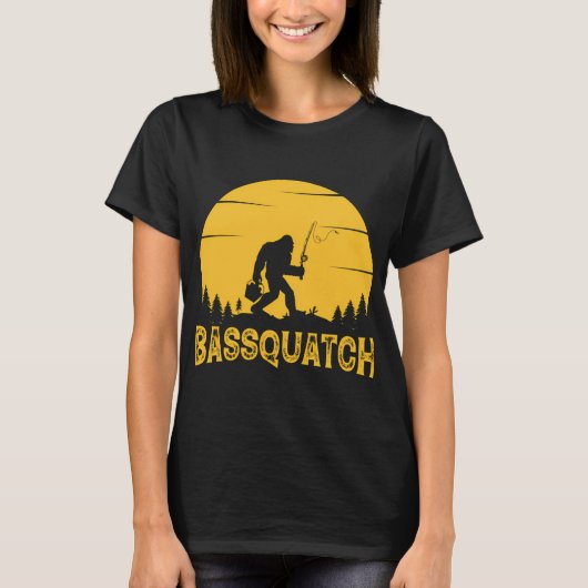 T-shirt Bassquatch (Devant)