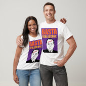 T-shirt Basta, Berlusconi ! (Unisexe)