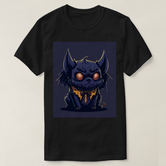 T-shirt Bat Aime Trick Ou Traite (Design devant)