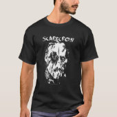 T-shirt Bat Begins Scarecrow Face (Devant)