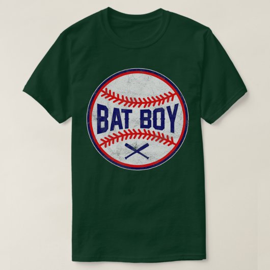 T-shirt BAT BOY Baseball Positions concepteur d'équipe s (Design devant)