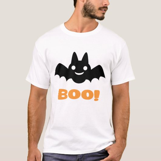 T-shirt Bat d'Halloween (Devant)