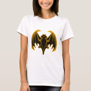 T-shirt Bat Gold Le MUSÉE Zazzle Cadeaux