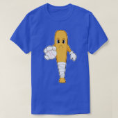 T-shirt Bataille de baseball (Design devant)