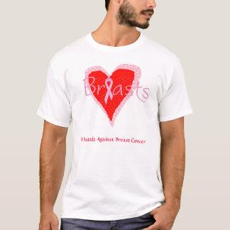 T-shirt Bataille de cancer du sein