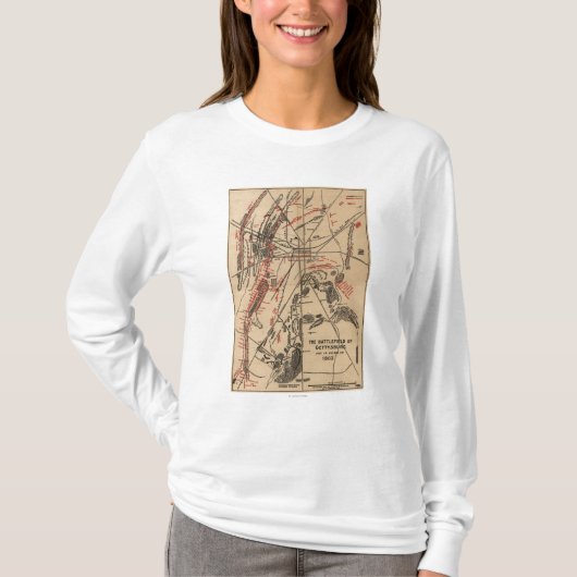 T-shirt Bataille de Gettysburg 2 (Devant)