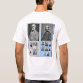 T-shirt Bataille de Gettysburg - trois jours (Dos)