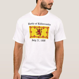 T-shirt Bataille de Killiecrankie