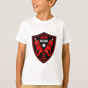 T-shirt Bataille de pistolet à fléchettes pour enfants
