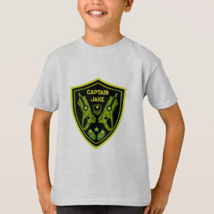 T-shirt Bataille de pistolet à fléchettes pour garçons