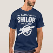 T-shirt Bataille de Shiloh Guerre civile bataille Tennesse