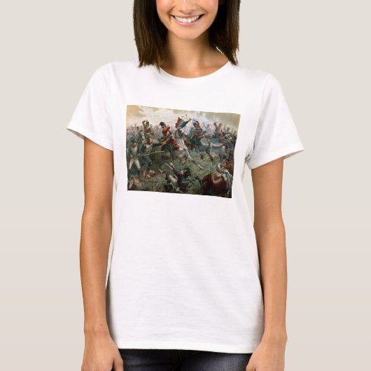 T-shirt Bataille de waterloo, le 18 juin 1815, 1898 (Devant)
