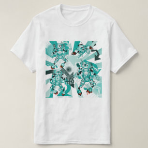 T-shirt Bataille des robots Hip-Hop