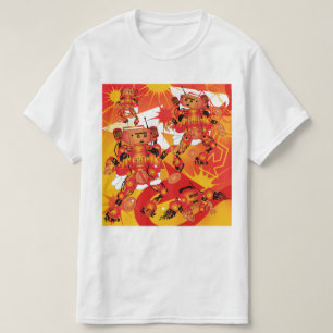 T-shirt Bataille des Robots Hiphop 
