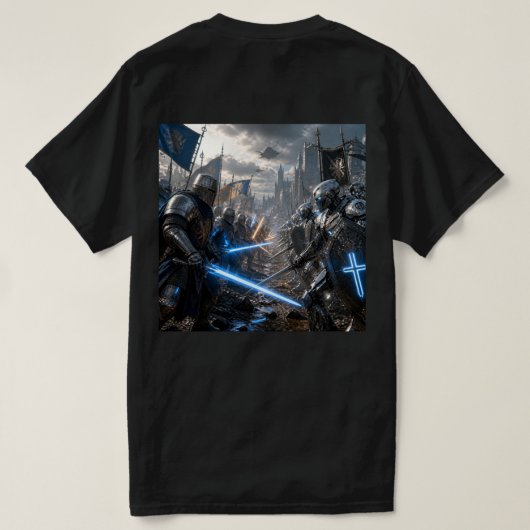 T-shirt Bataille inversée épique (Design dos)
