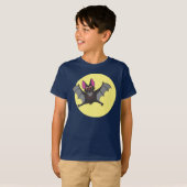 T-shirt Bataille vampire d'Halloween (Devant entier)