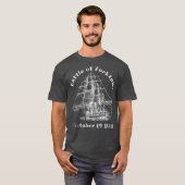 T-shirt Bataille Yorktown Revolutionary War British 1781 (Devant entier)