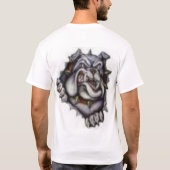 T-shirt Bataillon de bouledogue (Dos)