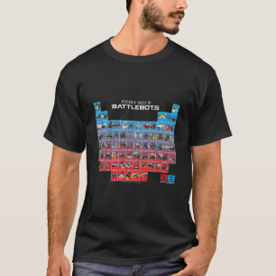 T-shirt Bataillons Tableau Périodique Des Bataillons